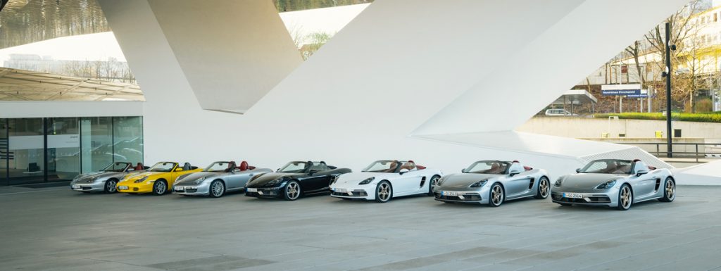 Toutes les générations de Porsche Boxster